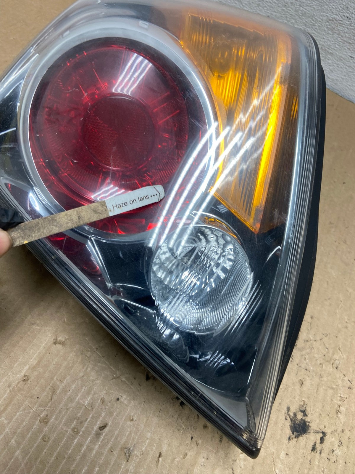 2007 to 2012 Nissan Altima Left Driver Lh Side Tail Light AG2292 LK4