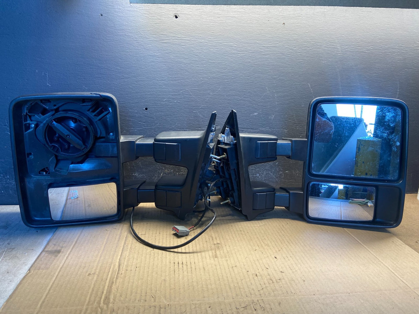 2008 - 2016 Ford F250 F350 Left+Right Set Turn Sgn Door Heated Mirror ad2941 DG9
