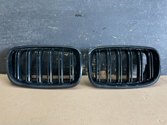 2007-2013 Bmw X5 Front Left+Right Set Grill Grille z8567 DG0