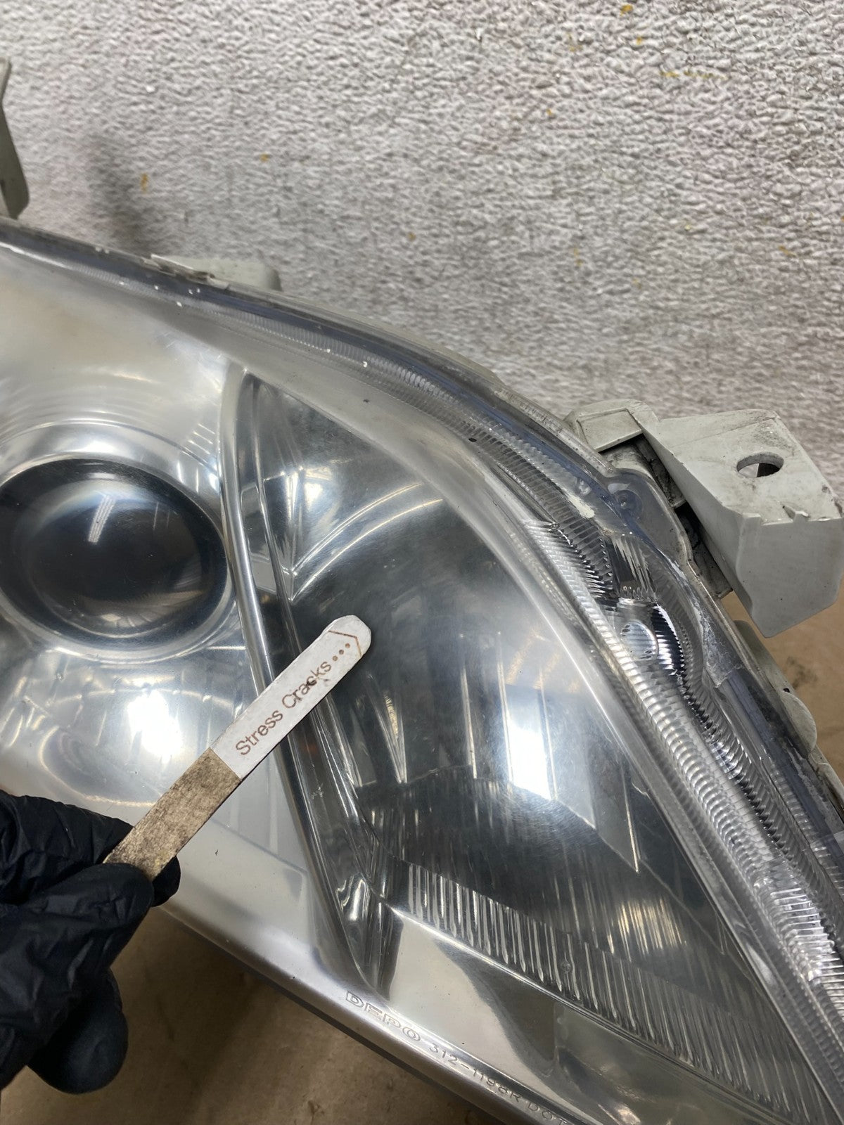 2007 2008 2009 Toyota Camry Left+Right Set Side Headlights DEPO AI2211 DW4