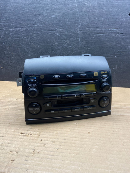 2004 to 2010 Toyota Sienna AM FM CD WMA Mp3 Radio Receiver AE4539 DG0