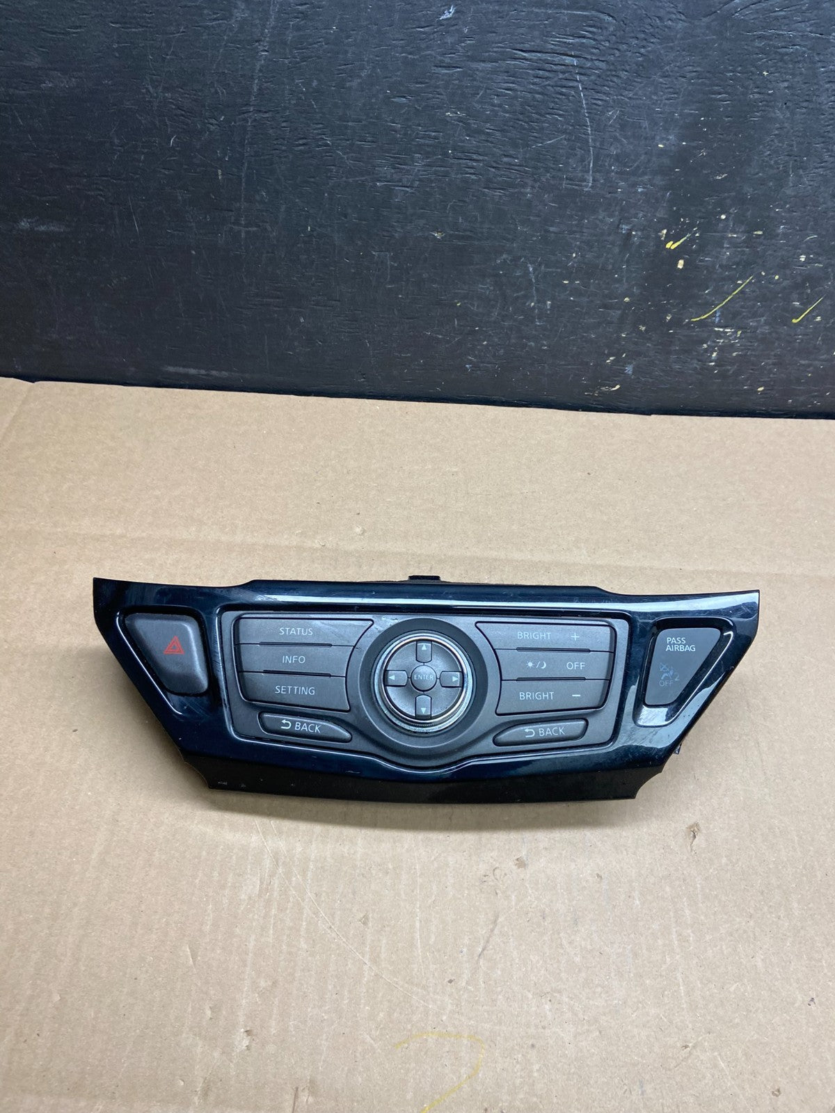 2013 to 2015 Nissan Pathfinder Information Display Control t4346 DG0