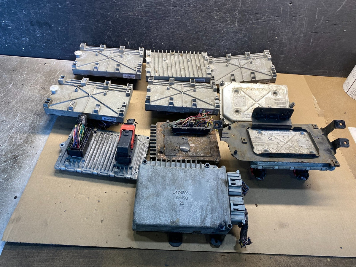 Mix of 10 Dodge ECM Engine Computer Module AH46211