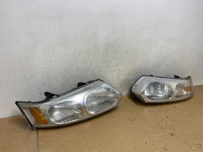2003 to 2007 Saturn Ion Halogen Headlights Left+Right Side AH8883 DW1