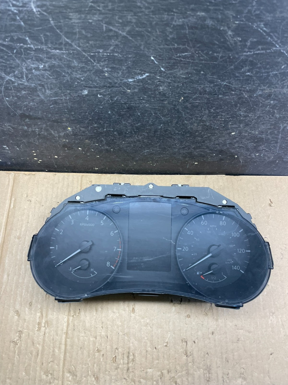 2014 to 2015 Nissan Rogue Speedometer Cluster Gauge Bezel Trim Oem S2358 DG0