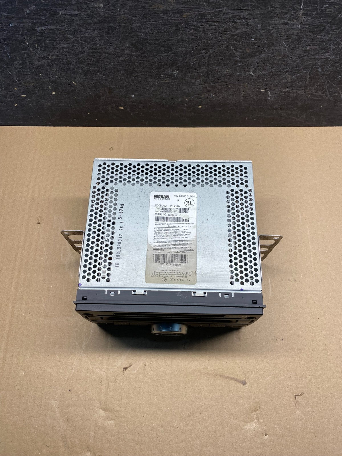 2013 - 2017 Nissan NV200 AM/FM Radio CD Player AM/FM ah7405 DG3
