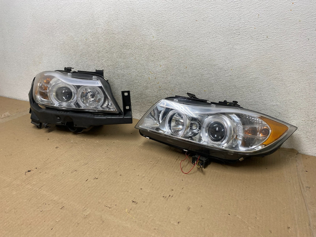 2006 to 2008 BMW 3-Series Sedan E90 Left+Right Set Side LED Headlights AH5767 DG2
