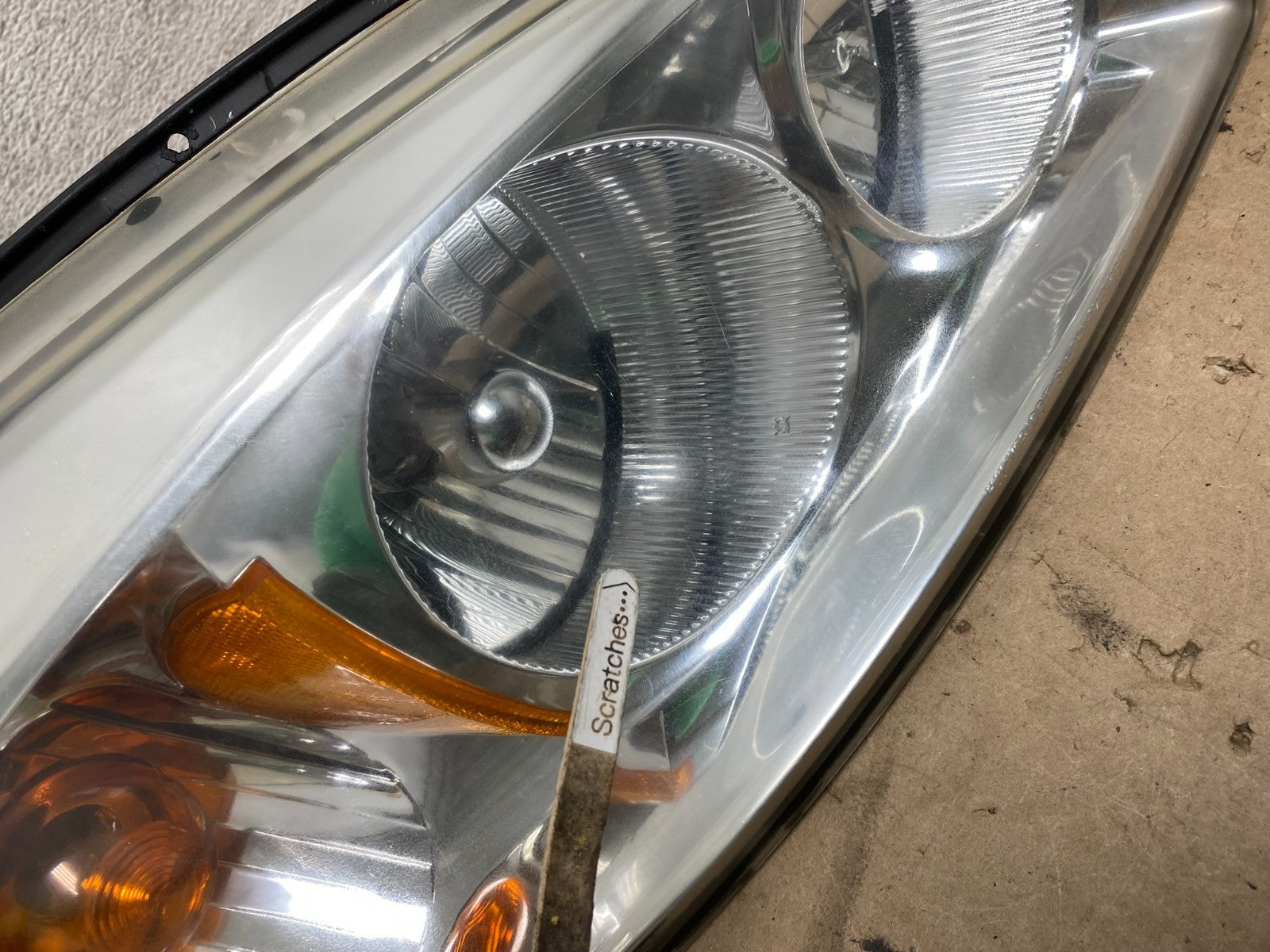 2004 to 2007 Chevrolet Malibu Right Passenger RH Headlight TYC AG4308 DW3