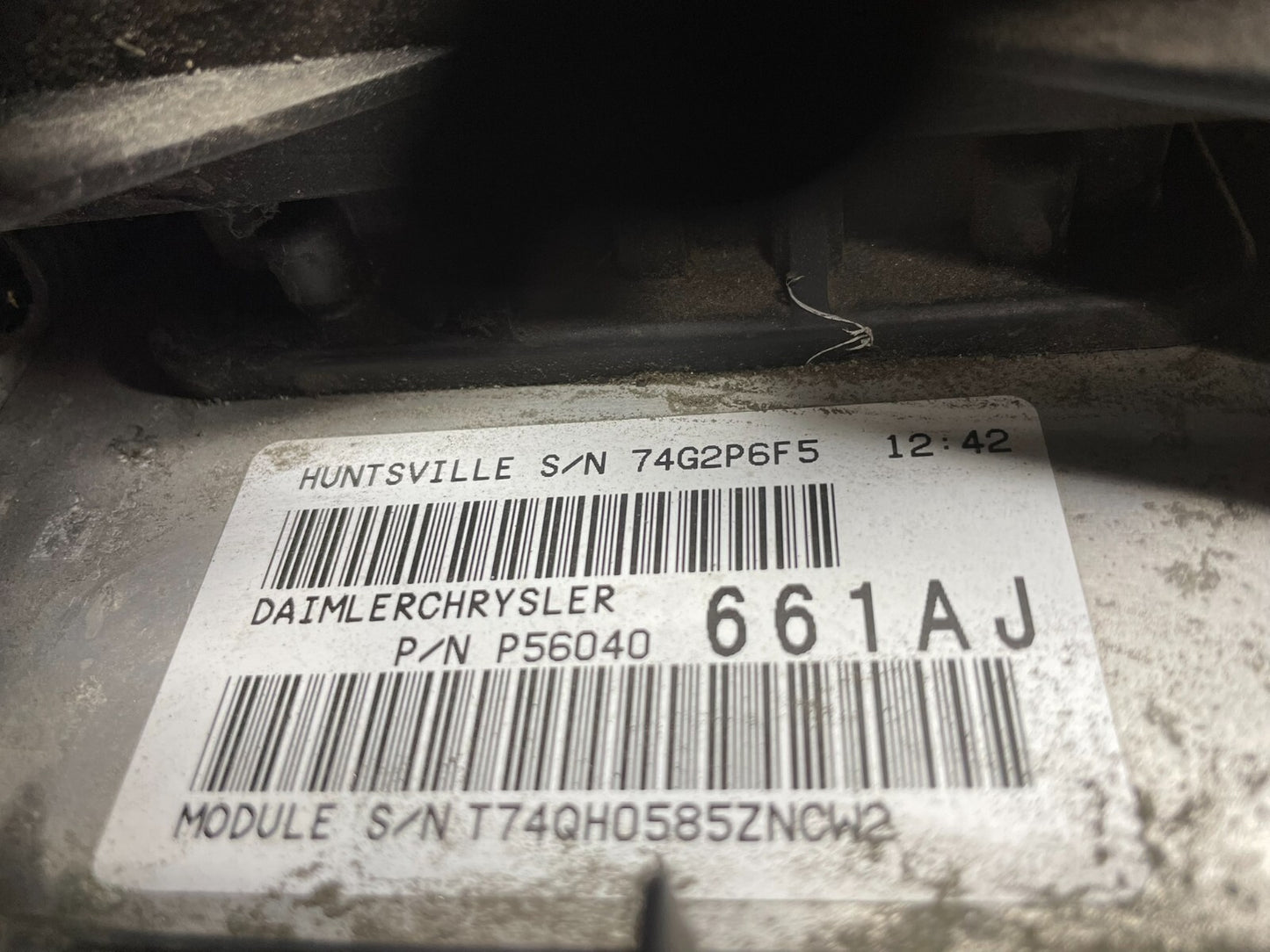 2005 Dodge Durango Fuse Box Tipm Fuse Box Relay Panel J5223 PS2