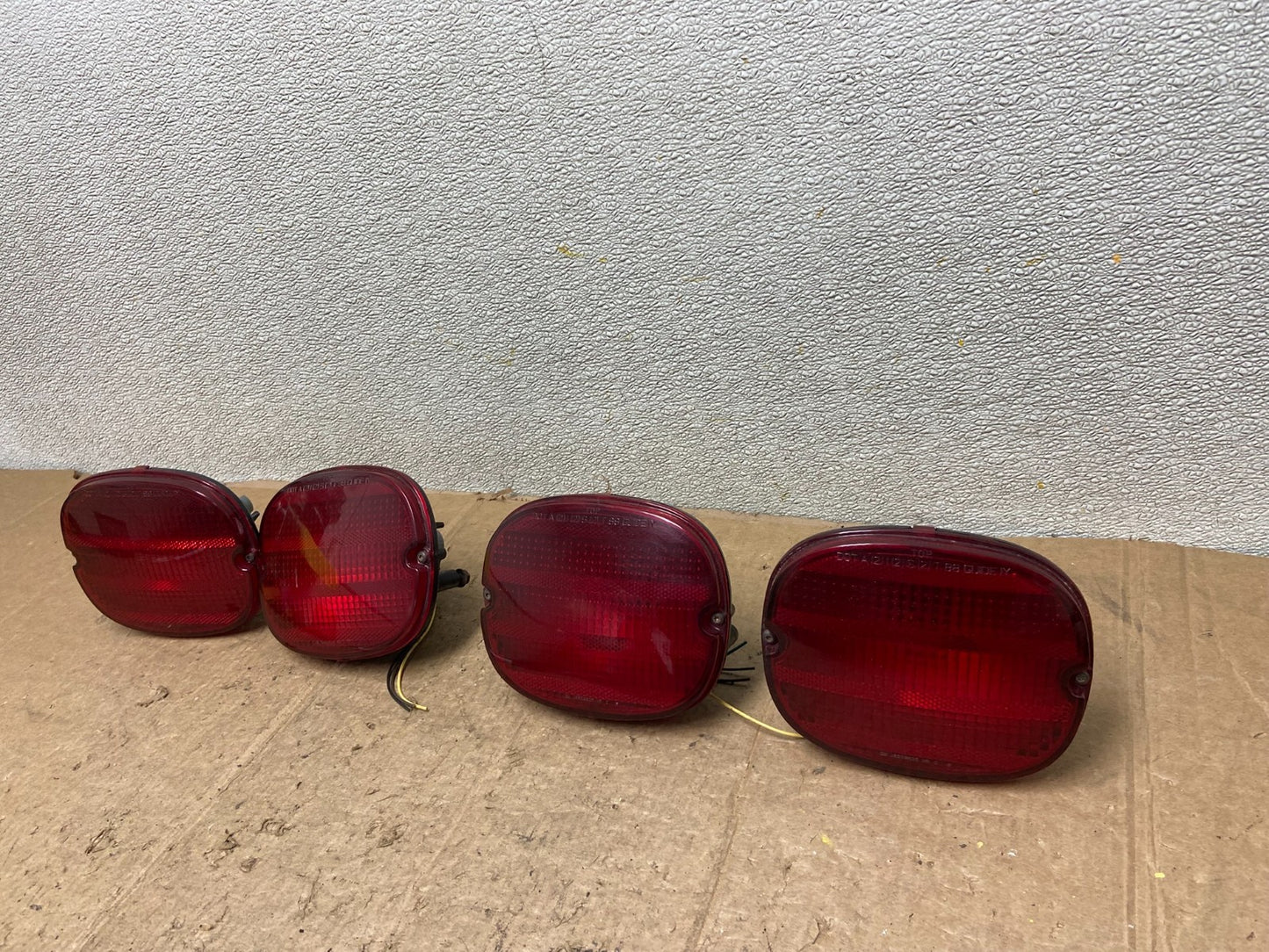 1991 to 1996 Chevrolet Corvette C4 Rear Set 4pcs Tail Lights AA4199 DG1