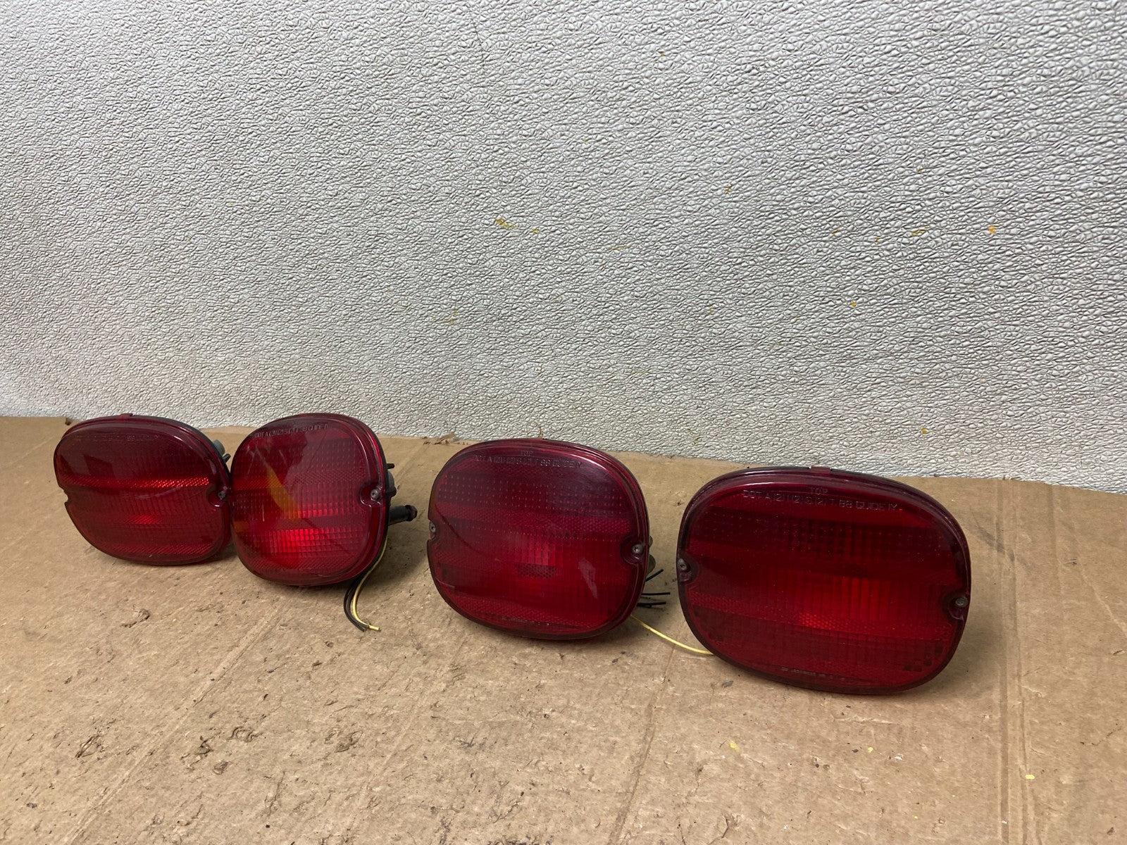 1991 to 1996 Chevrolet Corvette C4 Rear Set 4pcs Tail Lights AA4199 DG1