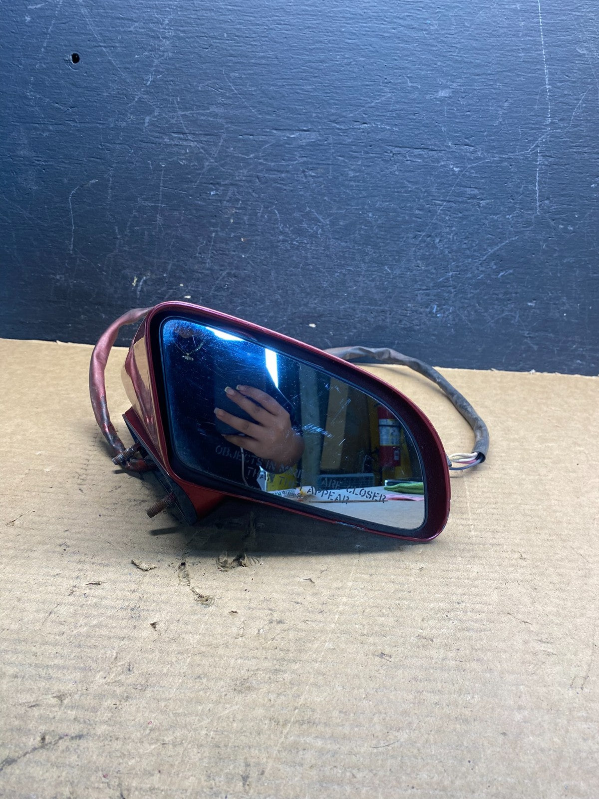 1984 to 1987 Chevrolet Corvette Right Passenger View Door Mirror AD9906 DG8