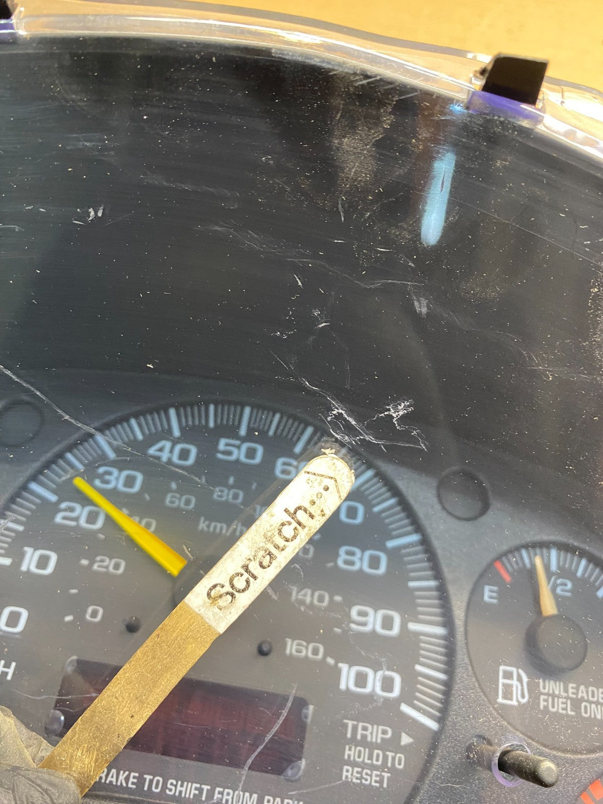 1996 to 2000 Chevrolet Express Speedometer Cluster Gauge AD9530 DG1