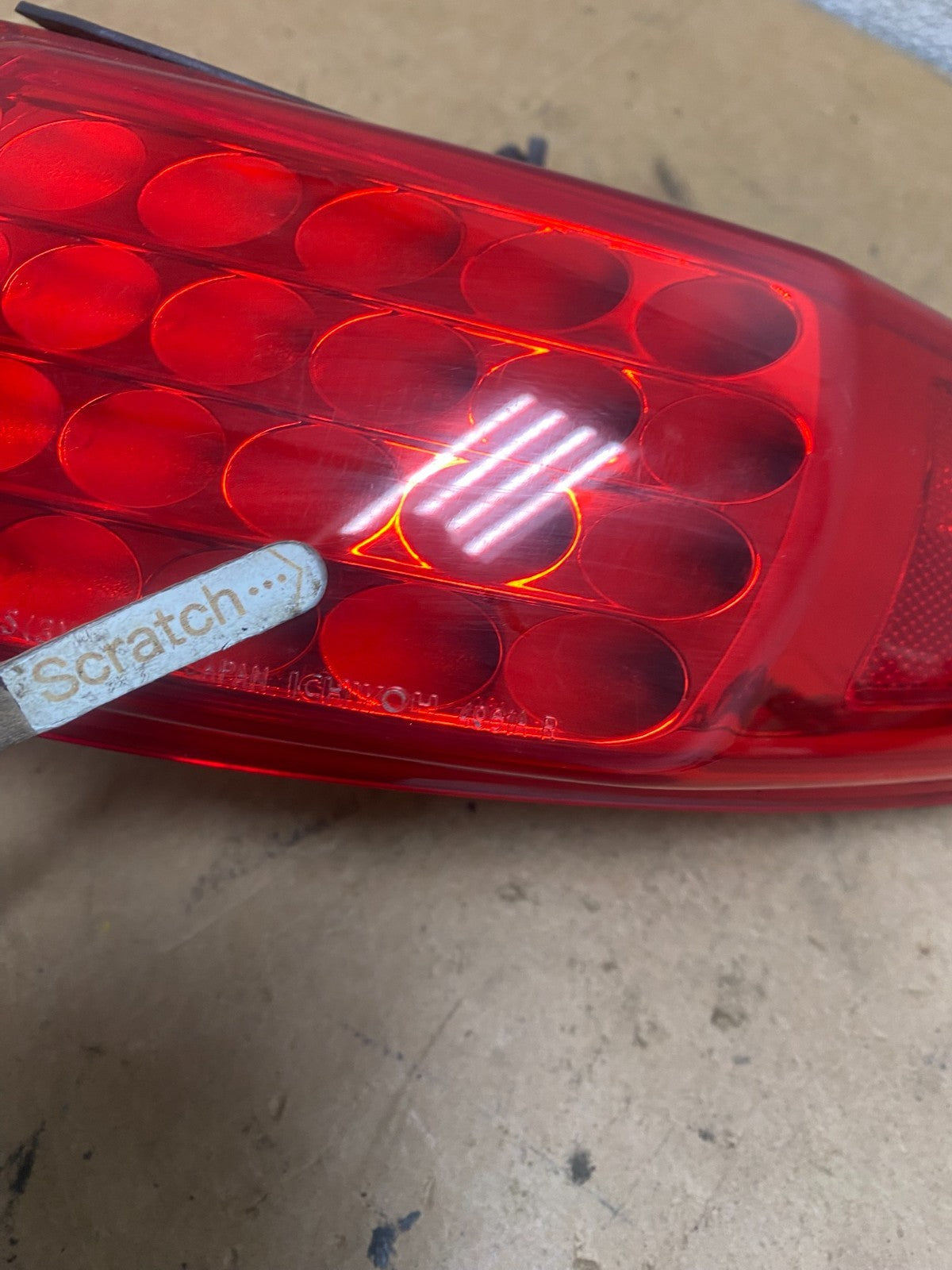 2003 to 2008 Infiniti FX35 FX45 Right Passenger RH Side Tail Light OEM X5280 DW3