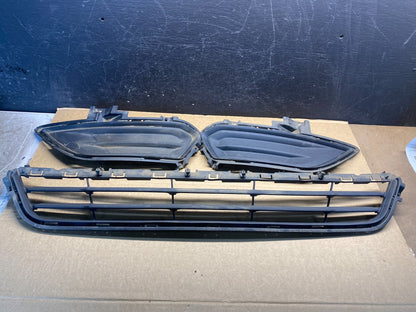 2013-2016 Ford Fusion Front Left+Right Lower Grill Grille Fog Light Cover AF75780