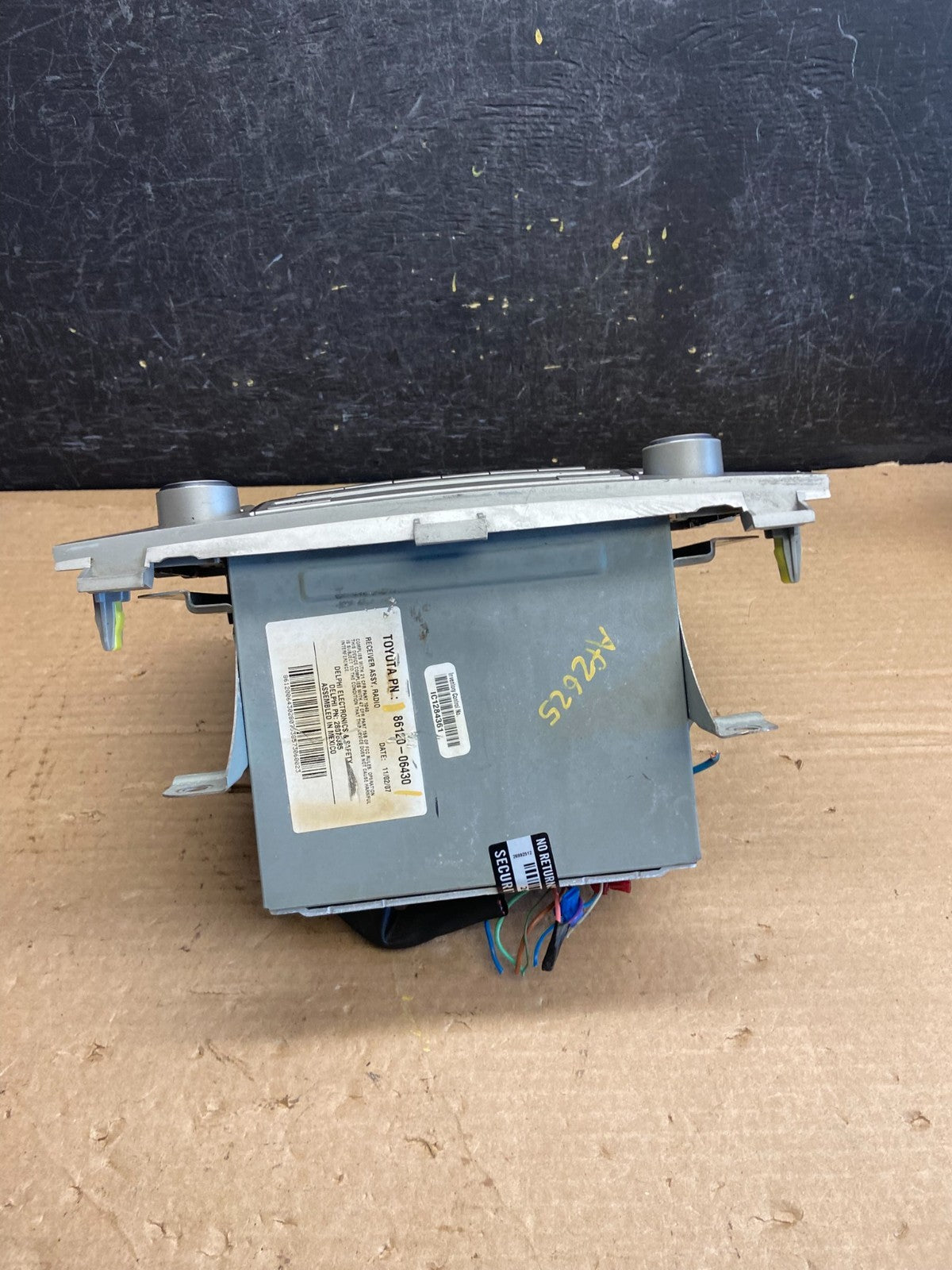 2007 2008 Toyota Solara Am Fm Cd Player Radio Climate Control AF2625 DG5