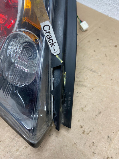 2007 to 2012 Nissan Altima Left Driver Lh Side Tail Light AE6166 LK4