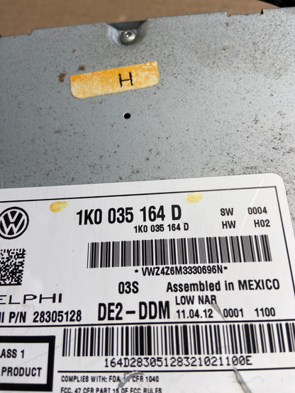 2011 to 2014 Volkswagen Passat Jetta Radio CD Player AM/FM ag0409 DG5