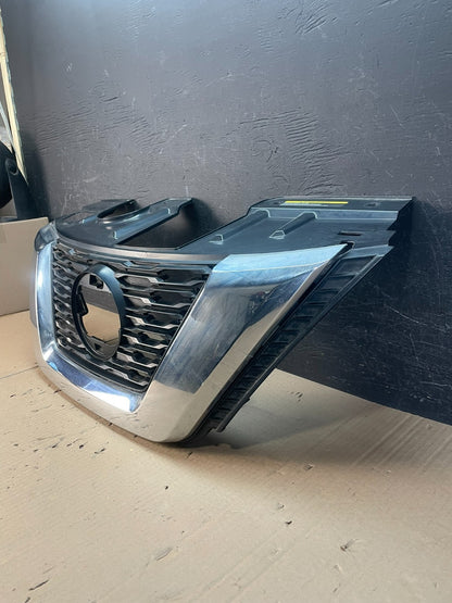 2017 2018 2019 Nissan Rogue Front Upper Chrome Grill Grille AD8732 DG1