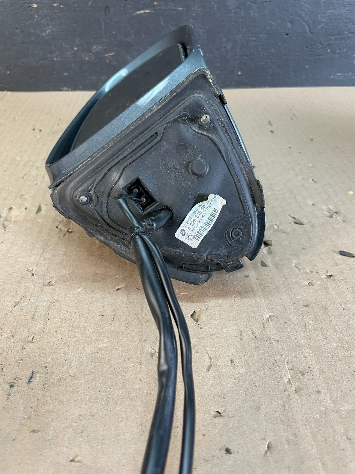 2003 to 2006 Mercedes S Class Right Passenger RH Side View Mirror AD8696 DW4
