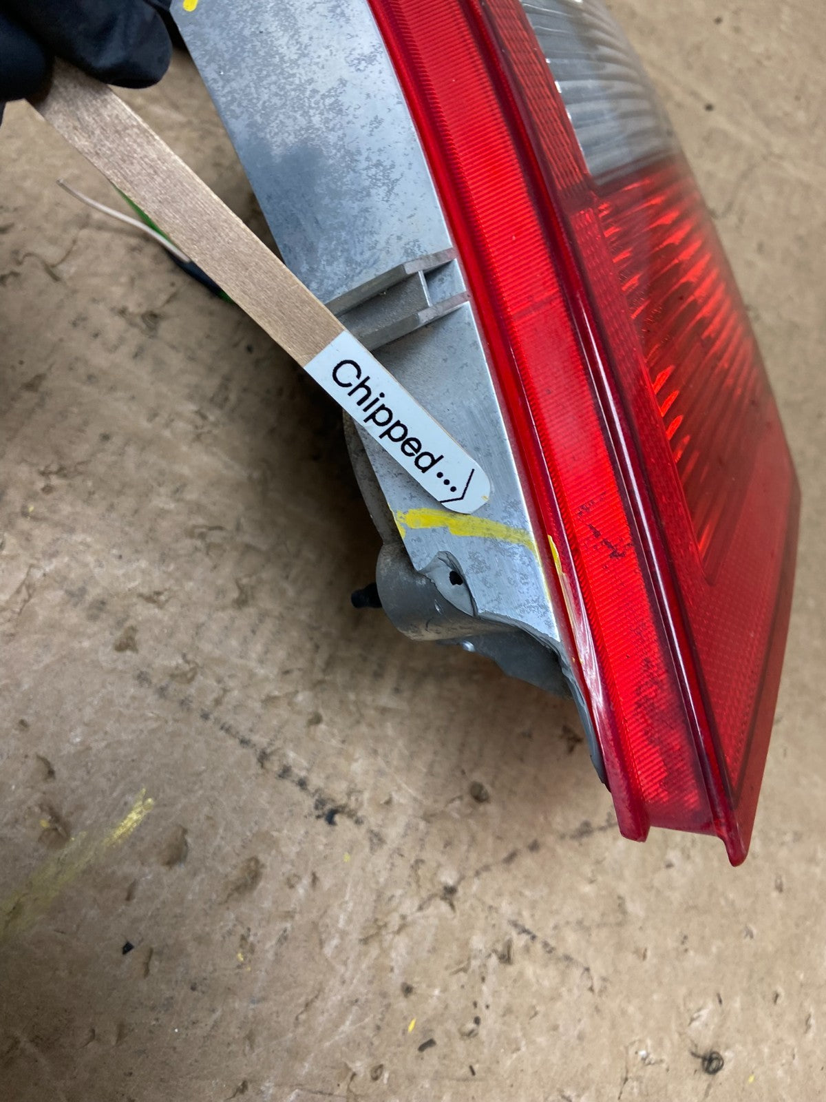 2002 2003 2004 2005 Saab 9-5 Sedan Right Passenger Inner Tail Light Oem Y6041 DW4