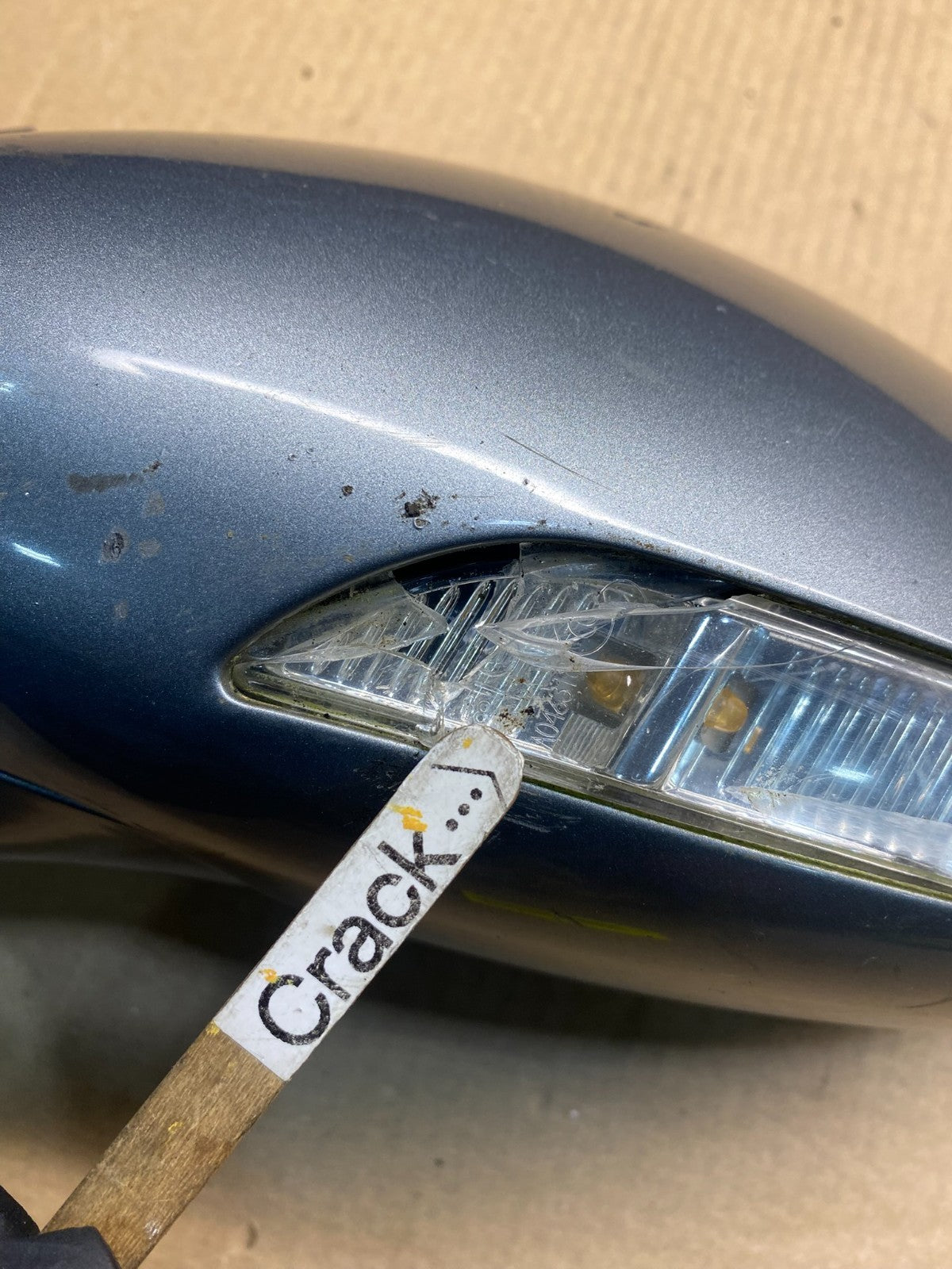 2006 to 2008 Mercedes-Benz S-Class Left Driver LH Door View Mirror AH3236 DG8