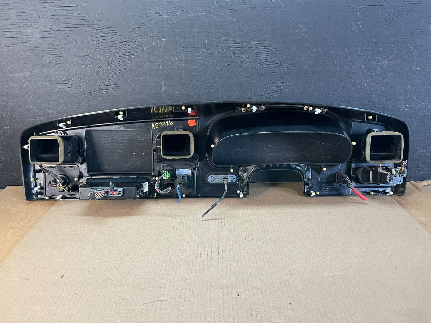 2005 2007 Ford F250 F350 Speedometer Climate Control Radio Panel Bezel AE3426 DG6