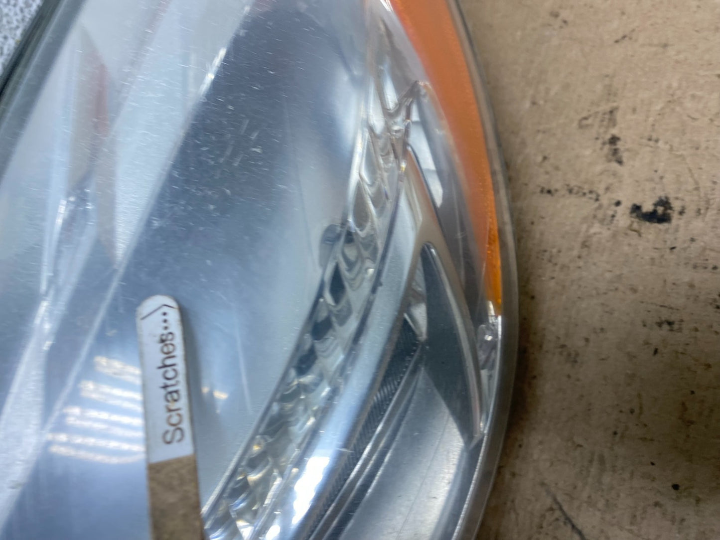 2011 2012 2013 Buick Regal Left Driver LH Side Headlight AF5077 DW3