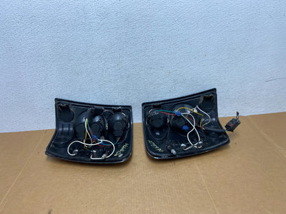 1999-2004 Jeep Grand Cherokee Left + Right Set Chrome Tail Lights AD8971 DG5