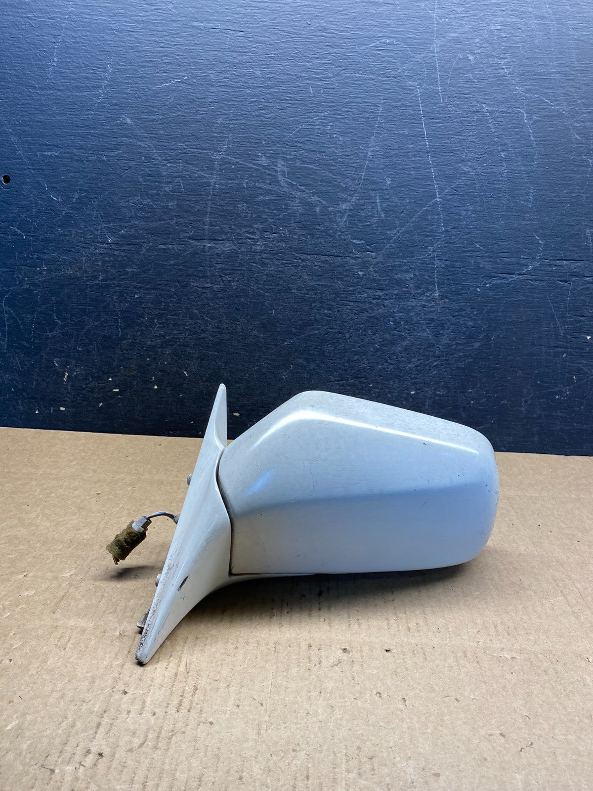 1988 to 1994 BMW 740I 735I Left Driver Power White Door Mirror AH19270