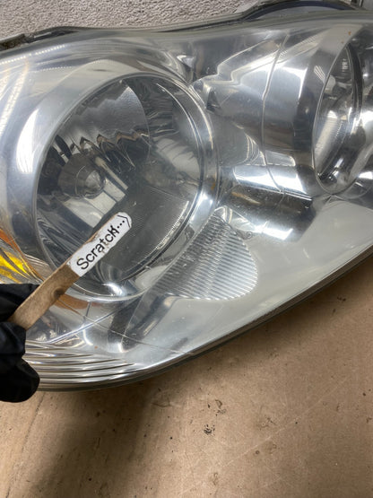 2005 to 2008 Toyota Corolla Right Passenger RH Side Headlight AG4701 DW3