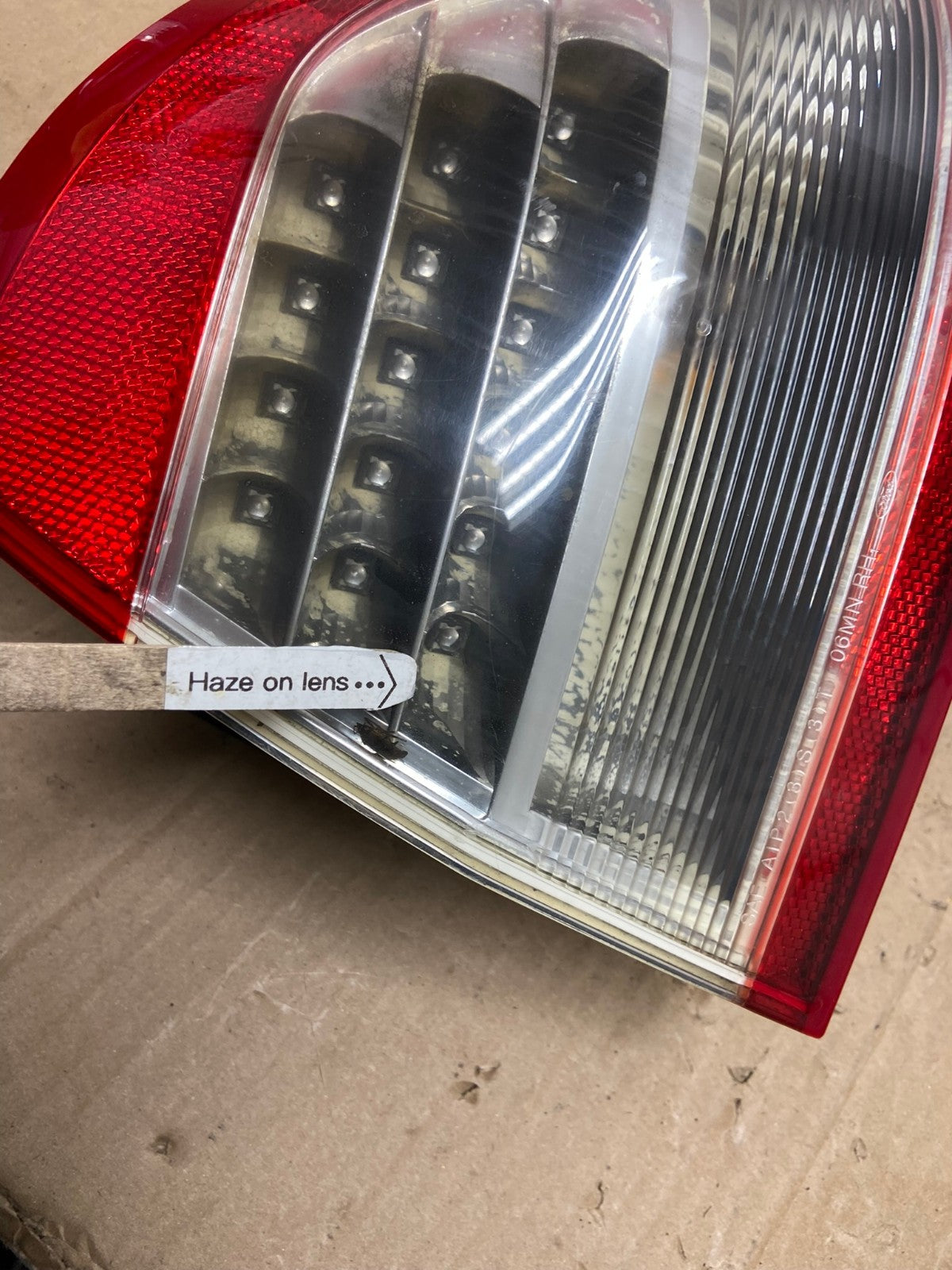 2006-2009 Mercury Milan Right Passenger Side Tail Light AE9358 LK4