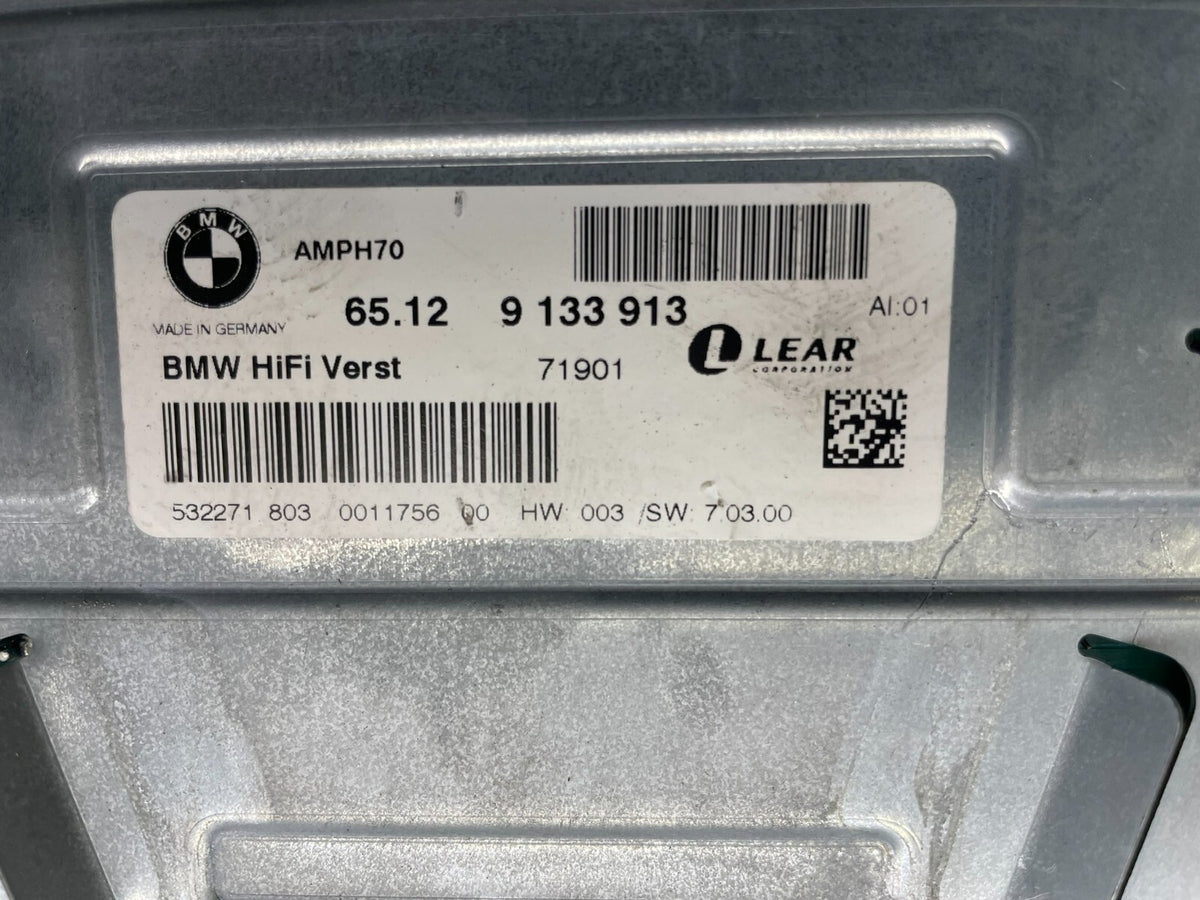 2007-2010 BMW X5 Top HiFi Lear Radio Audio Amplifier Amp n8541 DG2