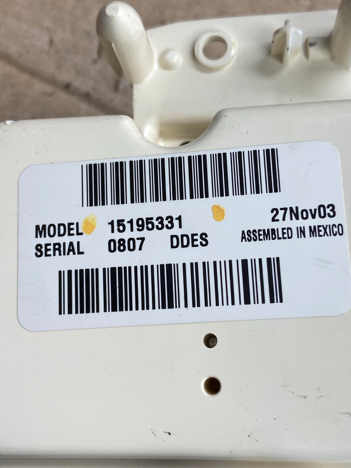 2003 to 2006 Chevrolet Silverado HVAC AC Climate Control ah3969 DG4
