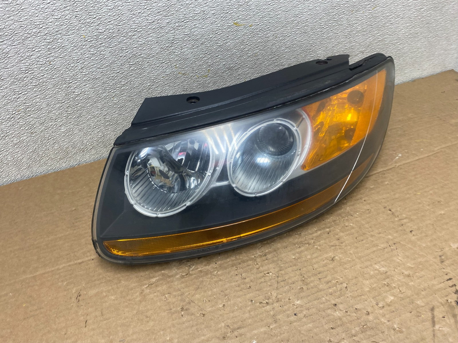 2007 2008 2009 Hyundai Santa Fe Left Driver LH Halogen Headlight Oem Z2731 DW2