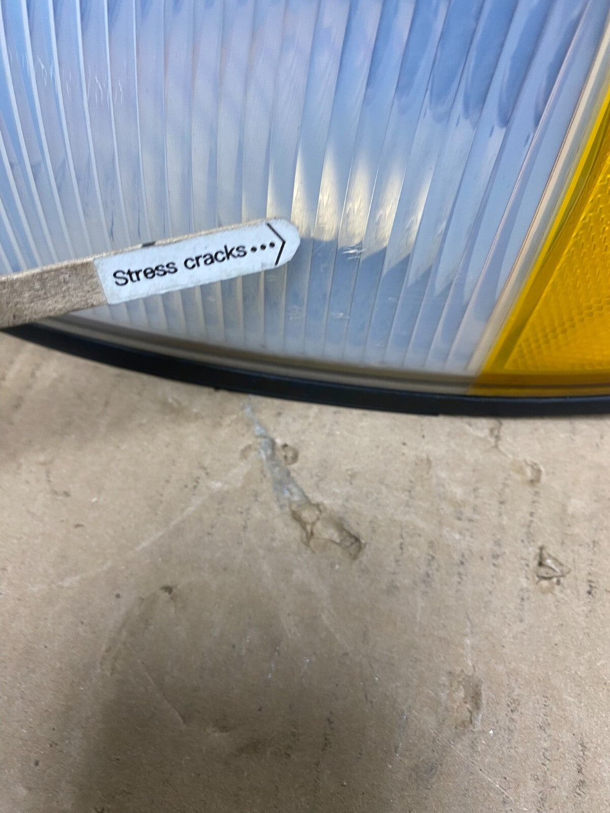 1993 to 1995 Nissan Quest Left Driver LH Side Turn Signal Oem N2296 DW4