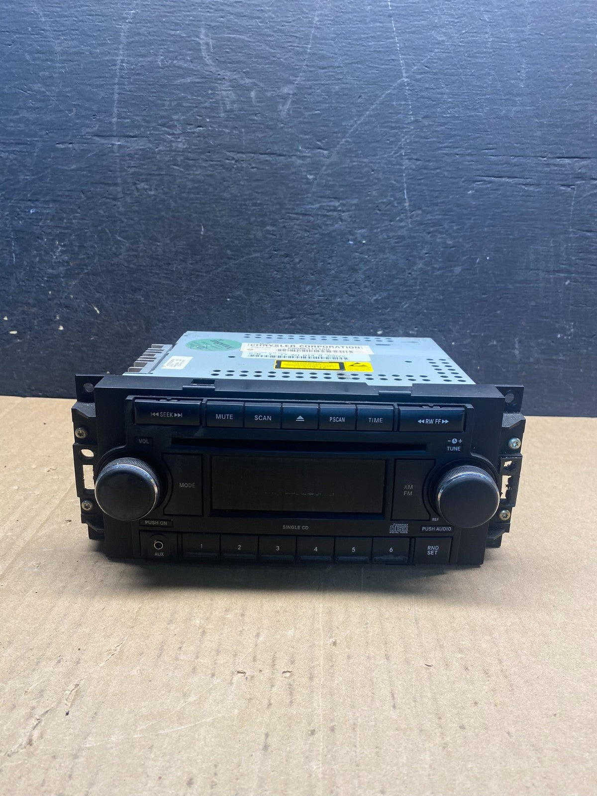 2005-2009 Chrysler Dodge Jeep Ram Radio CD MP3 AUX Receiver AG3770 DG0