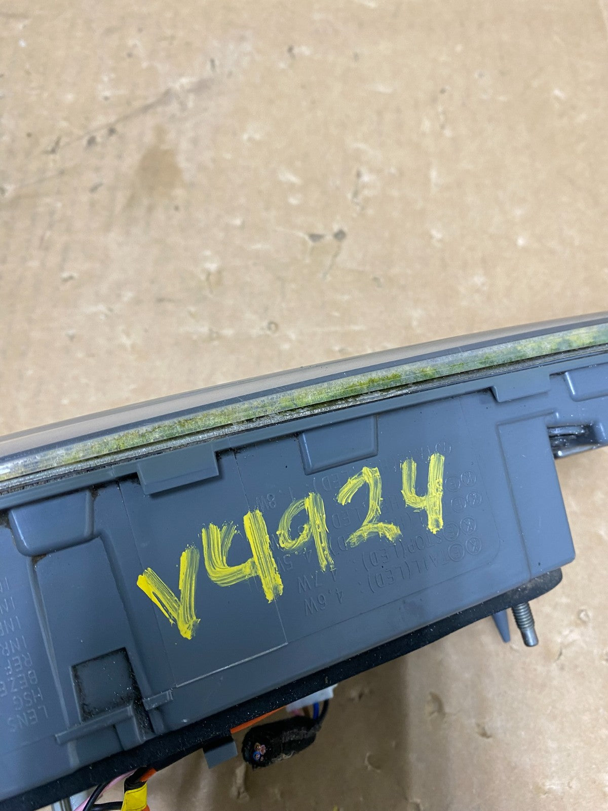 2018 - 2019 Hyundai Sonata Hybrid Right Passenger Inner Tail Light OEM v4923 DG6