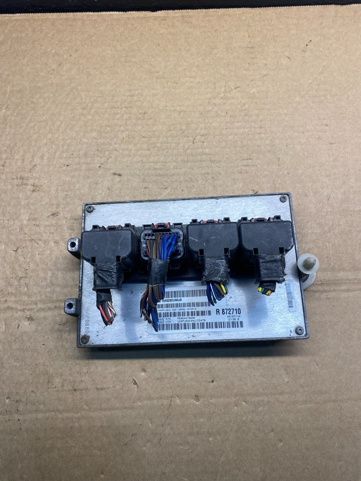 2010 Jeep Liberty Nitro 3.7L Engine Control Unit ECU ECM p68044702AE AF7664 DG0