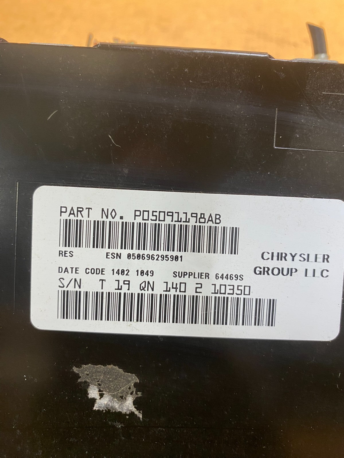 2005-2009 Chrysler Dodge Jeep Ram Radio CD MP3 Receiver AC6964 DG6