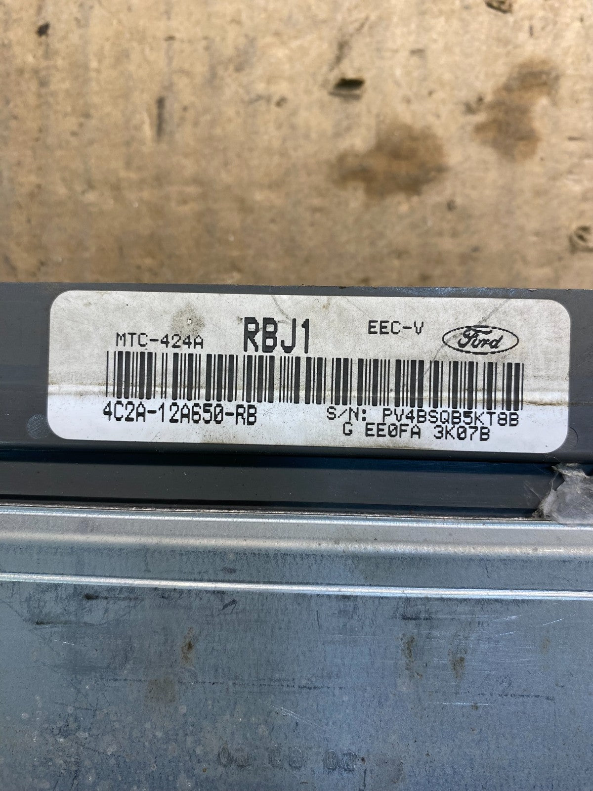 2004 Ford Van E250 E350 6.8L Engine Control Module 4C2A-12A650-RB ECU aa7848 DG2