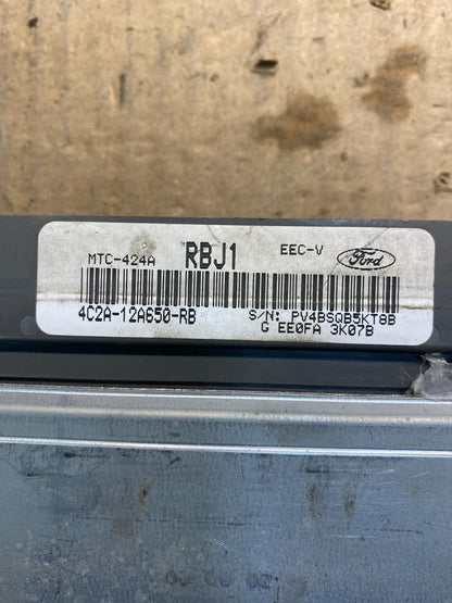 2004 Ford Van E250 E350 6.8L Engine Control Module 4C2A-12A650-RB ECU aa7848 DG2
