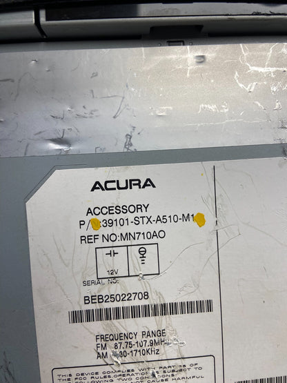 2010 to 2013 Acura Mdx Radio Stereo 6 CD Player Climate Control Pan OEM AA8194DG5