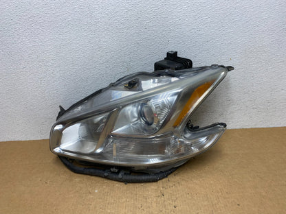 Halogen 2009 to 2014 Nissan Maxima Left Driver LH Side Headlight AD4641 DW0