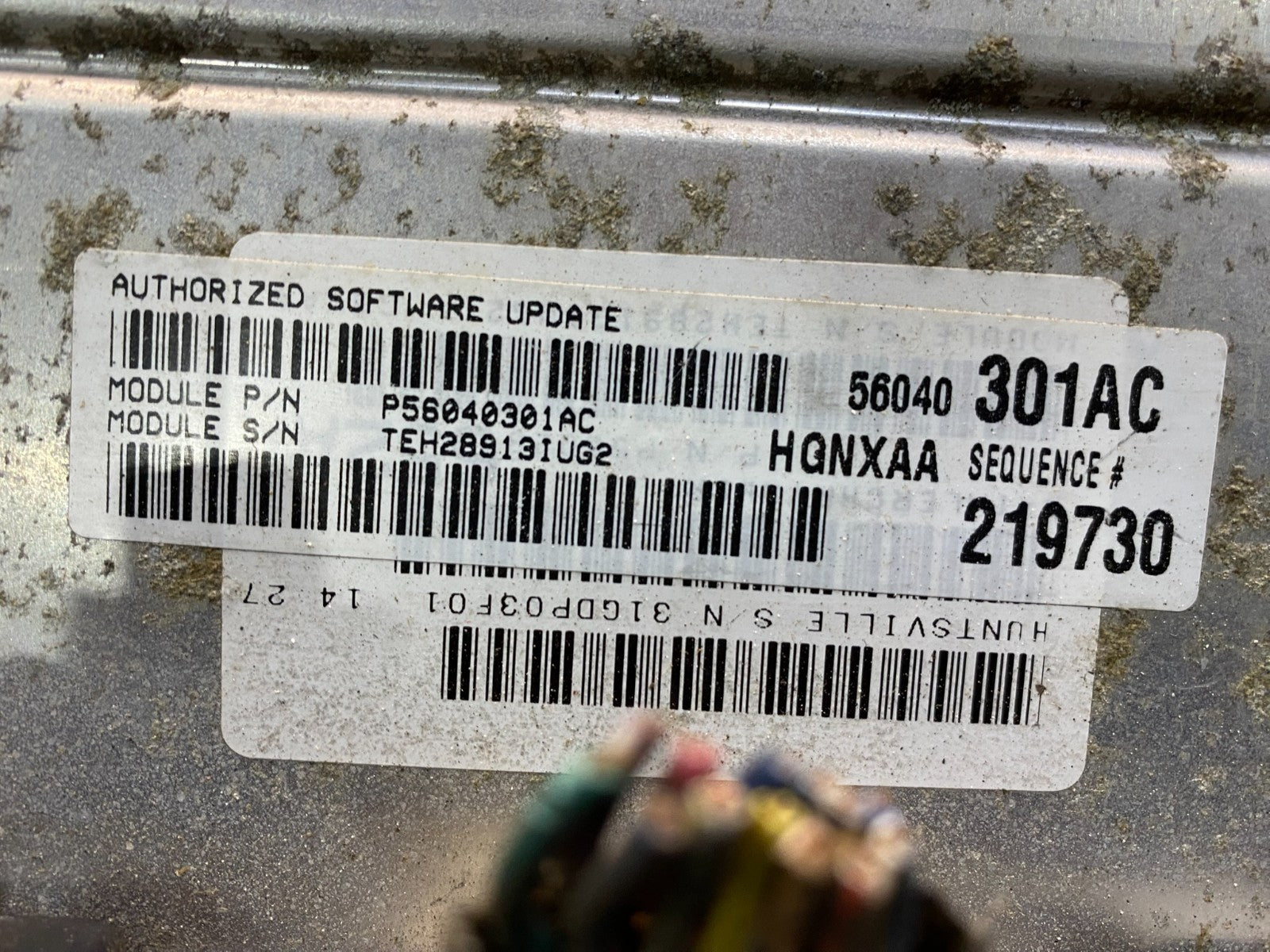 2002 Dodge Dakota 3.9L Engine Computer Module ECM ECU Unit AB3840 DG2