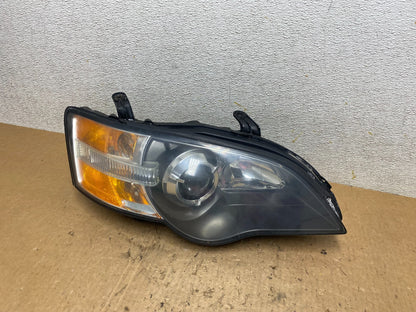 2006 to 2007 Subaru Legacy Right Passenger RH Side Black Headlight Oem Q7887 DW1