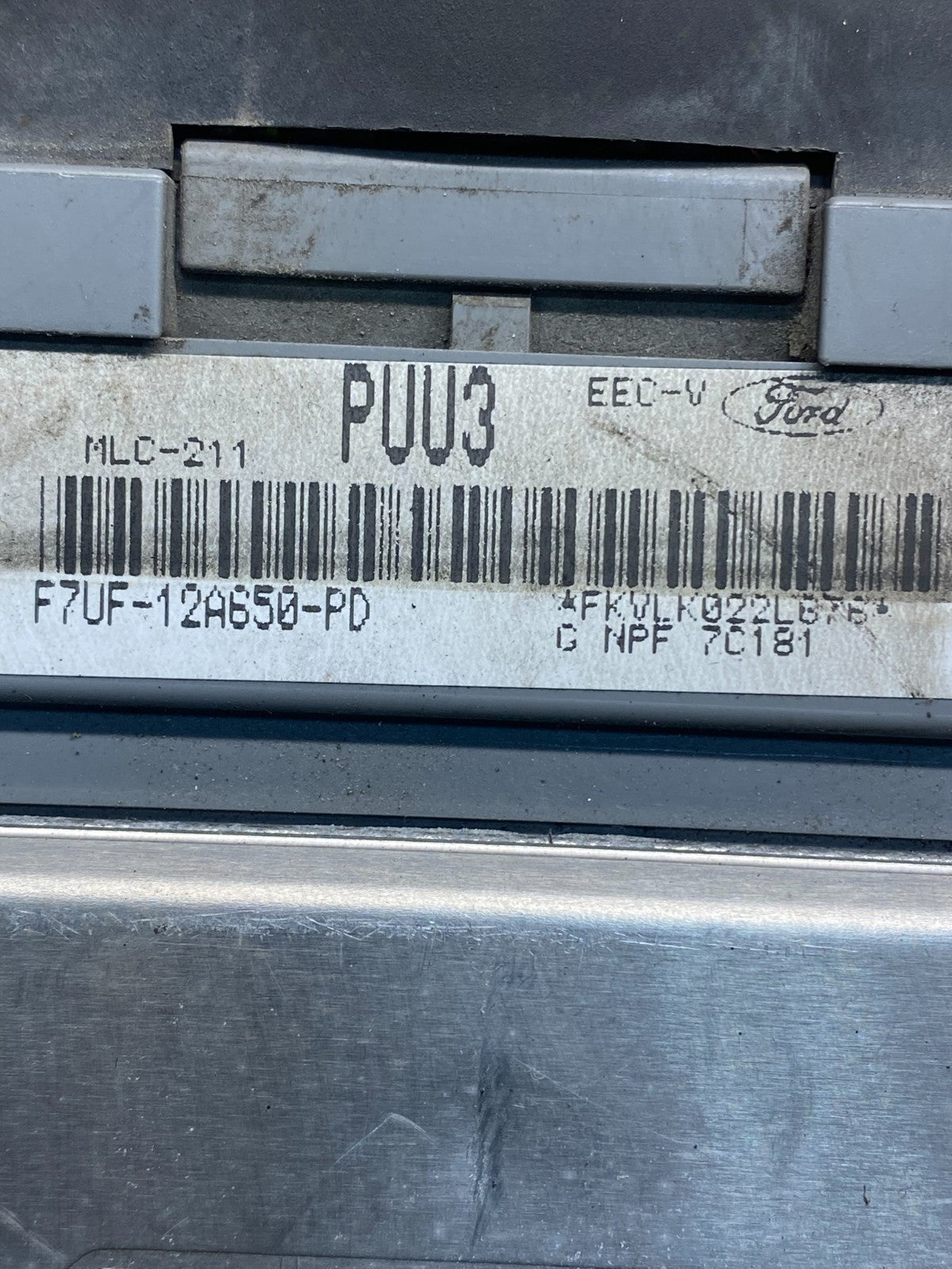 1997 Ford Van E150 E250 5.4L Engine Control Module Unit ECU ECM AF7668 DG2
