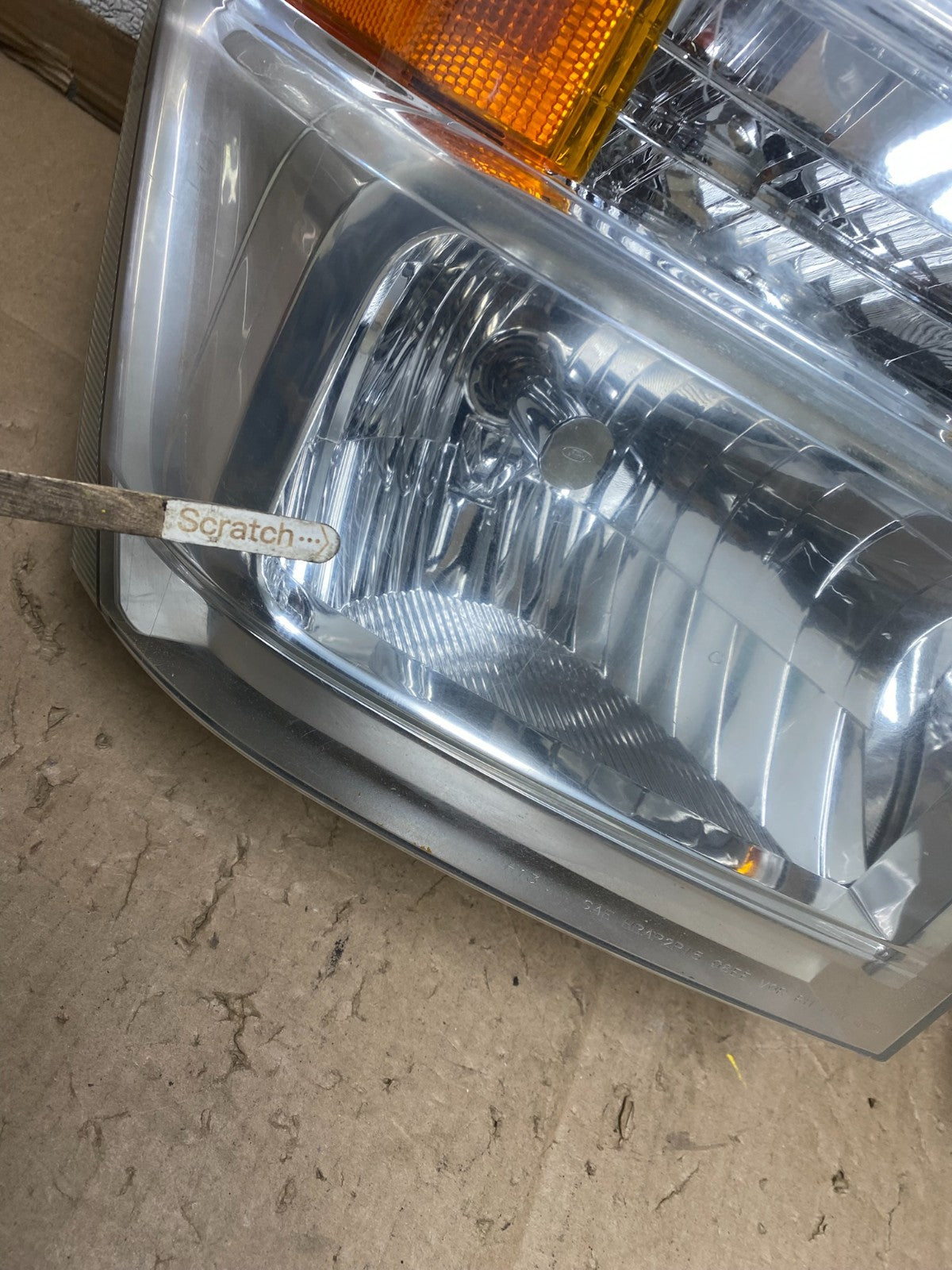 2008-2014 Ford Econoline E150 E250 E350 Left+Right Headlights U6864 DW4