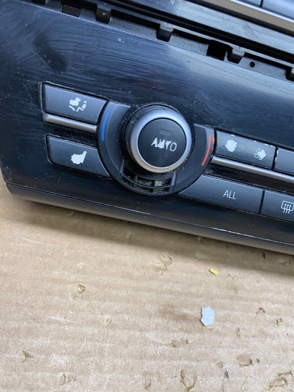2010-2011 BMW F10 535i 550i Heater Ac Climate Radio Stereo Control OEM X1211 DG1