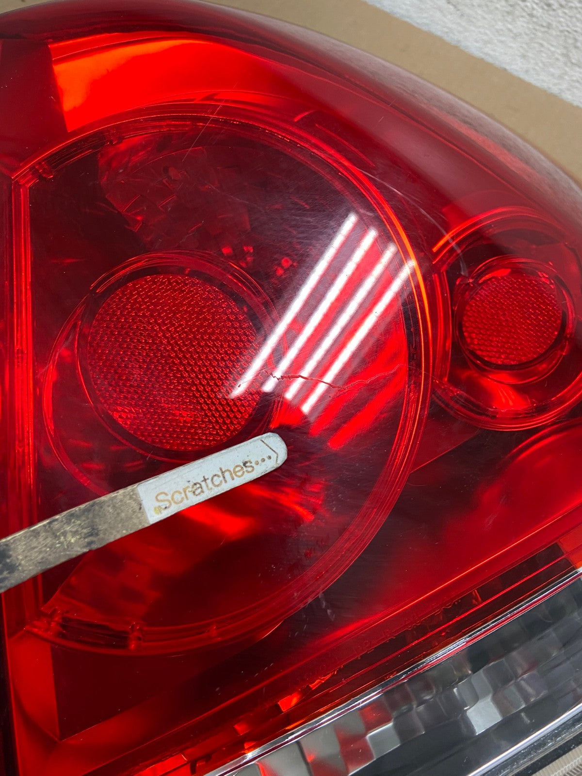 2006 - 2012 Chevrolet Impala Tail Light Right Passenger RH Side AI1355 LK3